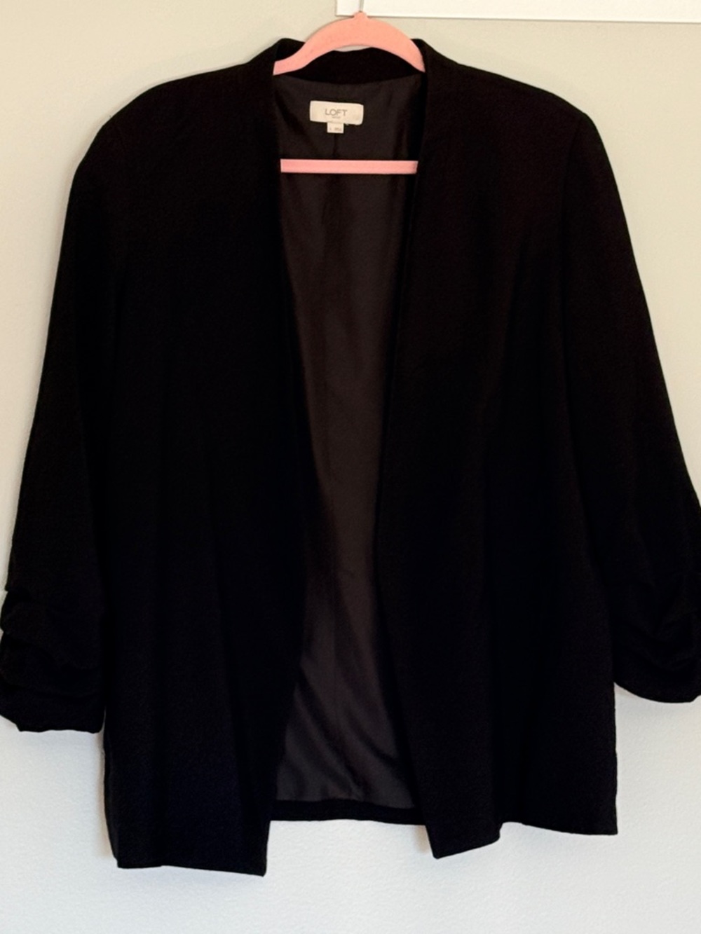 LOFT Black Open-Front Women's Blazer/Cardigan